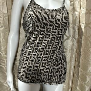 Kismet geometric tank top